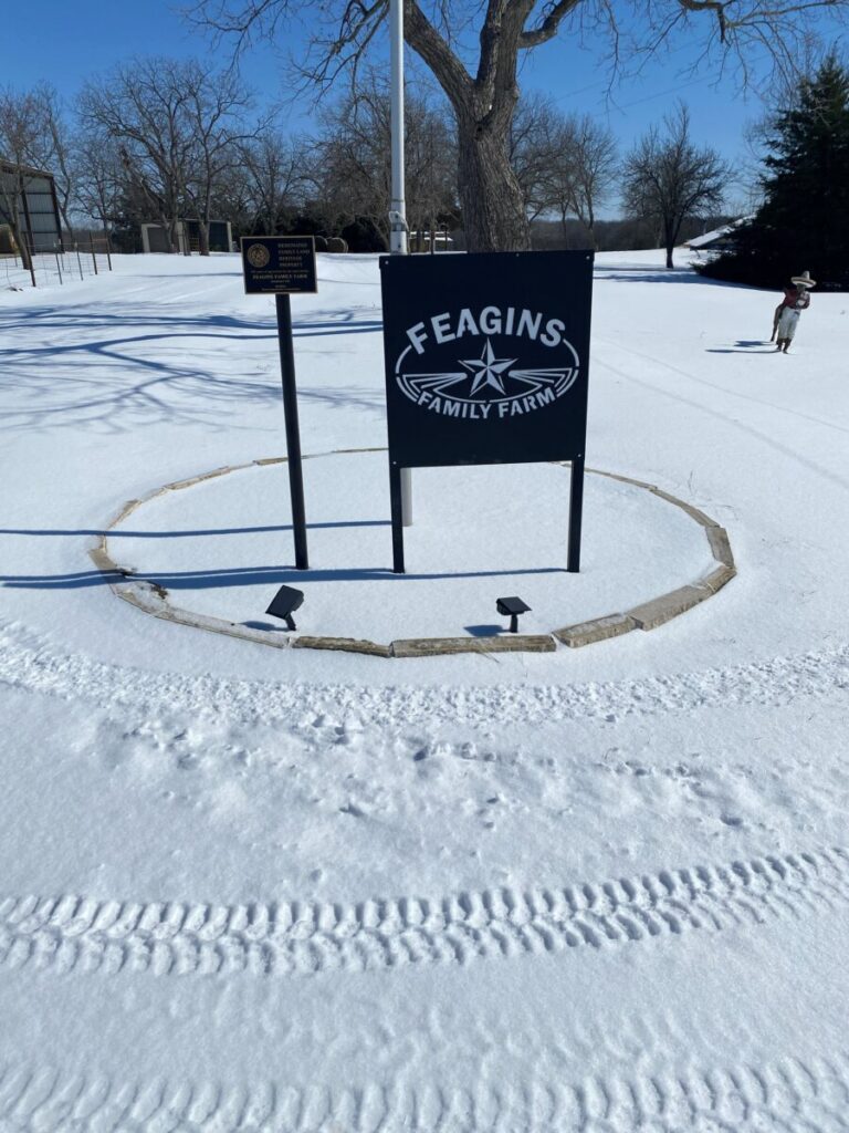 Custom Metal Cabin Sign